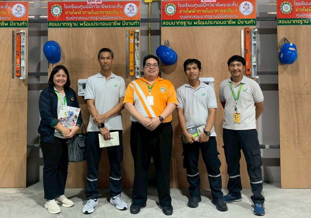 บางจากฯ “สร้างงานปั้นอาชีพ” ต่อเนื่อง หนุนวิชาชีพงานช่าง ในชุมชนรอบโรงกลั่นน้ำมันบางจาก พระโขนง